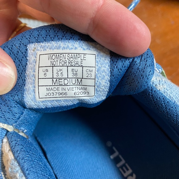 Merrell Women’s Bravada 2 Blue Hiking Trail Sneakers Shoes Size 6 - Picture 10 of 10